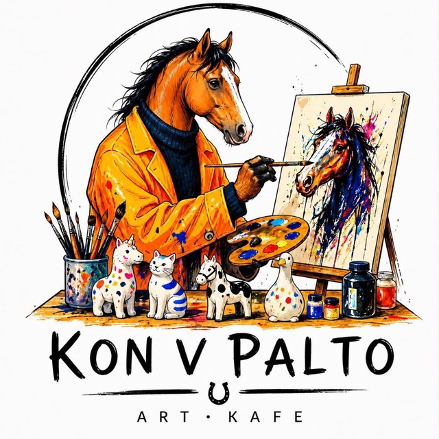 Kon v Palto Art Kafe logosu